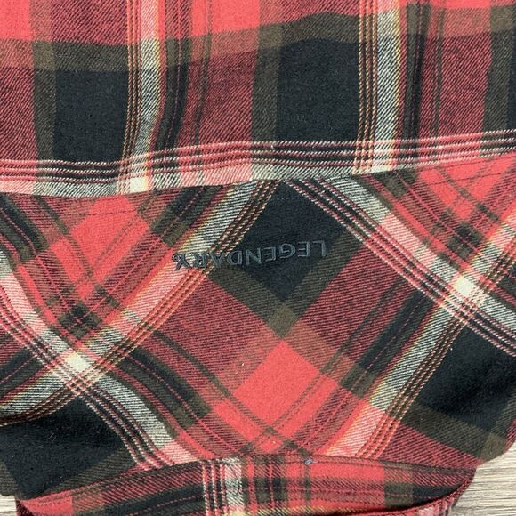 Legendary Whitetails WOMEN'S COTTAGE ESCAPE FLANNEL SHIRT FOREST PLAID 6435 XXXL - Picture 7 of 7